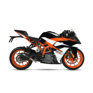 Ixil - CM3257RB - para KTM DUKE - RC 390 17-20 (KTM IS DUKE - KTM IS RC) - SLIP ON - RACE XTREM BLACK