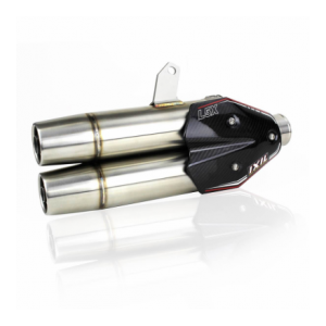 Ixil - XK0329XS - para KYMCO XCITING 400 (D6) - SLIP ON - DUAL HYPERLOW XXL