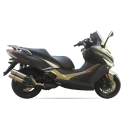 Ixil - XK0329XS - para KYMCO XCITING 400 (D6) - SLIP ON - DUAL HYPERLOW XXL
