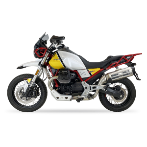 Ixil - EM3037SS - para MOTO GUZZI V85 TT - SLIP ON - MEGA XTREM TRAIL