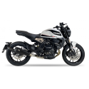 Ixil - GM4230BR - para MOTO MORINI SEIEMMEZZO 650 STR / SCR 22-23 (P15A650 / A2) - SLIP ON - SPORT XTREM BLACK
