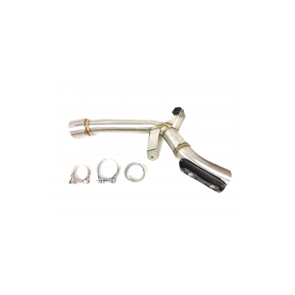 Ixil - KIT1107C1 - para QJ MOTOR SRT 800 - DKAT - MID PIPE - CATALYST SUPPRESSOR