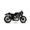 Ixil - OR505SSS - para ROYAL ENFIELD CONTINENTAL GT 650 / INTERCEPTOR 650 - SLIP ON (LEFT MUFFLER) - IRONHEAD CONICAL INOX