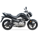 Ixil - XS8323XB - para SUZUKI INAZUMA GW 250 12-15 (DC) - SLIP ON - DUAL HYPERLOW BLACK XL