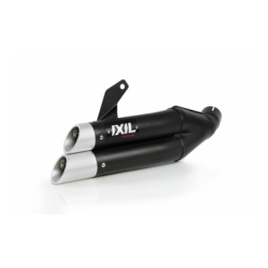 Ixil - XS8333XB - para SUZUKI SV 650 S 16-23 (WCX0) - SLIP ON - DUAL HYPERLOW BLACK XL