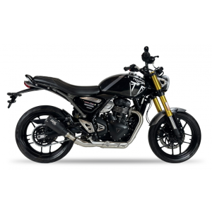 Ixil - CT4225RB - para TRIUMPH SPEED 400 / SCR 400 X / SCR 400 XC (T010 / T0B0) - SLIP ON -  RACE XTREM BLACK