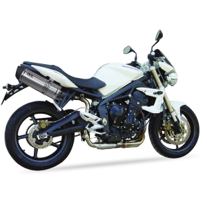 Ixil - OT4045VSE - para TRIUMPH STREET TRIPLE 675 07-11 (D67LD) - SLIP ON (LEFT MUFFLER) - HEXOVAL XTREM EVOLUTION