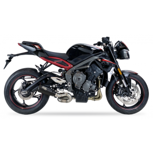 Ixil - CT4247RB - para TRIUMPH STREET TRIPLE 675 / 765 17-20 - SLIP ON - RACE XTREM BLACK