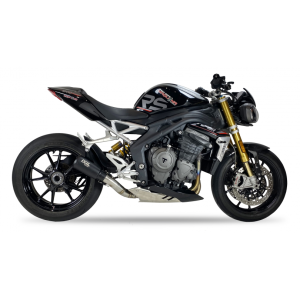 Ixil - CT4270RB - para TRIUMPH SPEED TRIPLE 1200 RS / RR 21-24 (PB01)  - SLIP ON - RACE XTREM BLACK