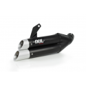 Ixil - XY9364XB - para YAMAHA MT-07 21-24 (RM33 RM34) - FULL SYSTEM - DUAL HYPERLOW BLACK XL
