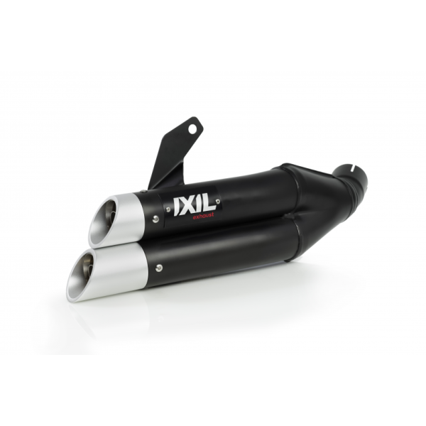 Ixil - XY9364XB - para YAMAHA MT-07 2025 (RM48 RM49 RM50 RM51 RM53 RM54) - FULL SYSTEM - DUAL HYPERLOW BLACK XL