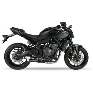 Ixil - XY9364XB - para YAMAHA MT-07 2025 (RM48 RM49 RM50 RM51 RM53 RM54) - FULL SYSTEM - DUAL HYPERLOW BLACK XL