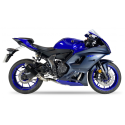 Ixil - GY9966BR - para YAMAHA YZF 700 R7 2025 - RACING FULL SYSTEM - SPORT XTREM BLACK