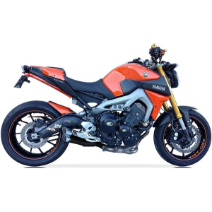 Ixil - XY9380XB - para YAMAHA MT-09 13-16 (RN29) - FULL SYSTEM - DUAL HYPERLOW BLACK XL