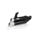 Ixil - XY9385XB - para YAMAHA MT-09 24-25 (RN87 RN88 RN89 RN90 RN91 RN92) - FULL SYSTEM - DUAL HYPERLOW BLACK XL