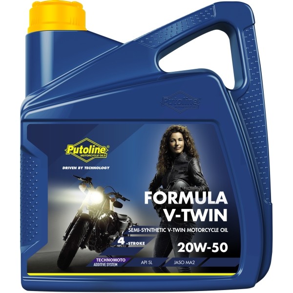 GARRAFA PUTOLINE FORMULA V-TWIN 20W-50 4 L
