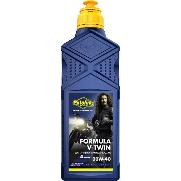 BOTELLA PUTOLINE FORMULA V-TWIN 20W-40 1 L