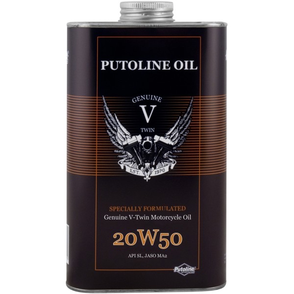 LATA PUTOLINE GENUINE V-TWIN 20W-50 1 L