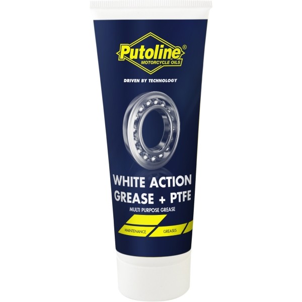 TUBO GRASA PUTOLINE WHITE ACTION GREASE + PTFE 100 G