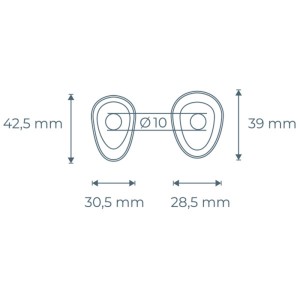 ADAPTADORES PARA INTERMITENTES YAMAHA (KIT 4 PIEZAS)