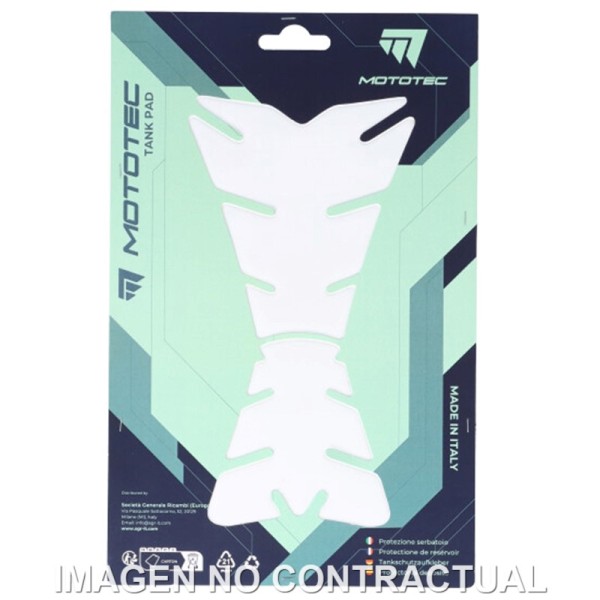 PROTECCION DEPOSITO MOTOTEC T3 TRANSPARENTE