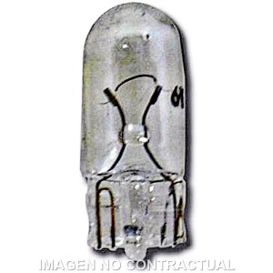 Lámpara Hert de posición/matrícula Todo Cristal T10 6V 3W