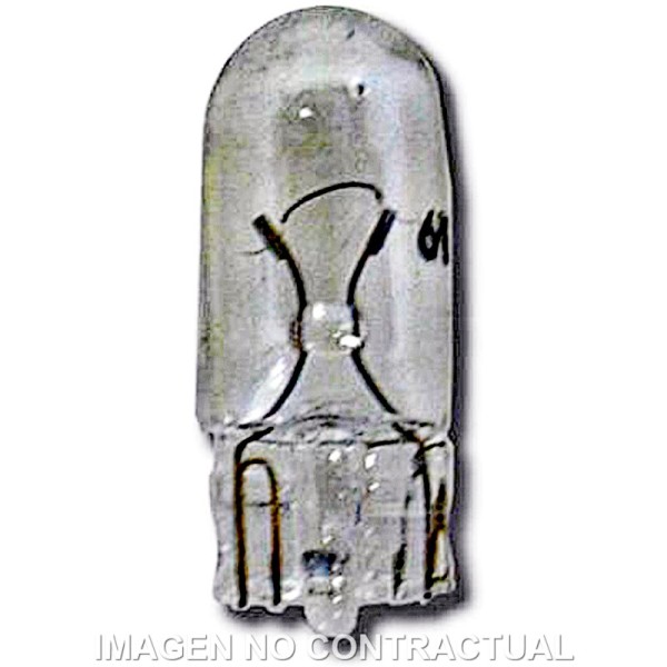 Lámpara Hert de posición/matrícula Todo Cristal T10 24V 3W