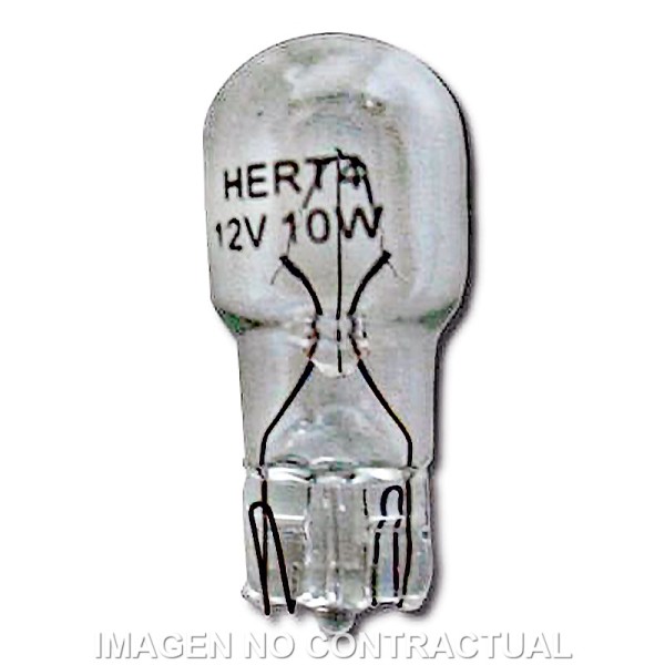 Lámpara Hert de intermitente Todo Cristal T13 12V 10W