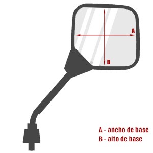 Espejo HERT Suzuki DL Derecho