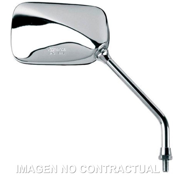 Espejo HERT cromado Moto Custom Derecho