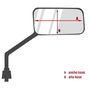 Espejo HERT Honda Jazz 250 Izquierdo