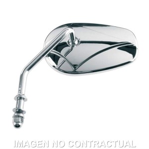 Espejo HERT Cromado Harley Davidson Izquierdo