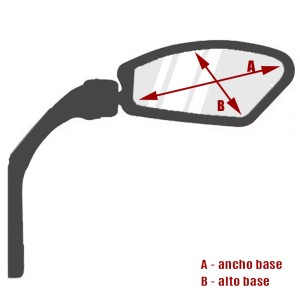 Espejo HERT Sym ATTILA 125 Izquierdo