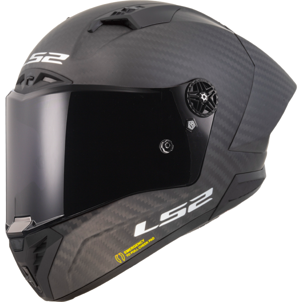 CASCO LS2 FF805 THUNDER CARBON GP AERO SPOILER MATT CARBON
