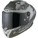CASCO LS2 FF805 THUNDER C GP AERO POLAR MATT BLACK