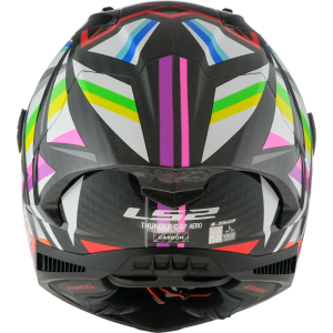 CASCO LS2 FF805 THUNDER C GP AERO FLASH BLACK