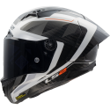CASCO LS2 FF805 THUNDER GP AERO RAUTE WHITE GREY