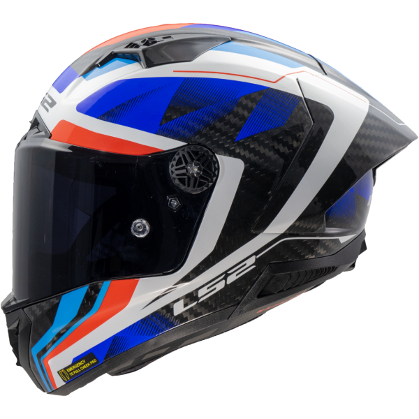 CASCO LS2 FF805 THUNDER GP AERO RAUTE BLUE RED