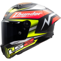 CASCO LS2 FF805 THUNDER GP AERO REPLICA BLACK