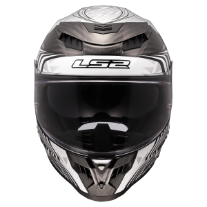 CASCO LS2 FF807 DRAGON ENTHUM SILVER