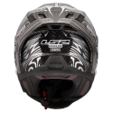 CASCO LS2 FF807 DRAGON ENTHUM SILVER