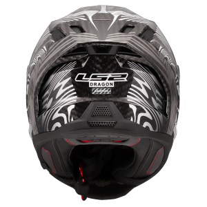 CASCO LS2 FF807 DRAGON ENTHUM SILVER