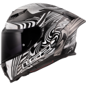 CASCO LS2 FF807 DRAGON ENTHUM SILVER
