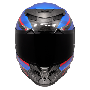CASCO LS2 FF807 DRAGON TRAX BLUE RED