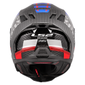 CASCO LS2 FF807 DRAGON TRAX BLUE RED