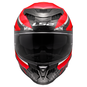 CASCO LS2 FF807 DRAGON TRAX RED