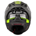 CASCO LS2 FF807 DRAGON TRAX HI VIS YELLOW