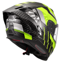 CASCO LS2 FF807 DRAGON TRAX HI VIS YELLOW