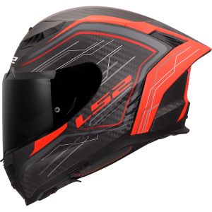 CASCO LS2 FF807 DRAGON SUBIC RED