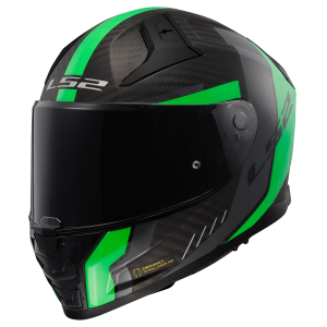 CASCO LS2 FF811 VECTOR II C GRID MATT FLUO GREEN